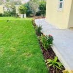 Villa softscaping and irrigation installation Dubai — Poolsco