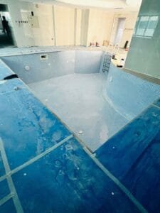 Custom swimming pool and landscaping project in Al Nahda, Sharjah — Poolsco Landscaping