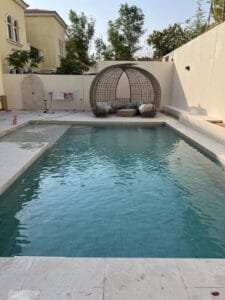 Custom swimming pool project in Dubai — Poolsco Landscaping