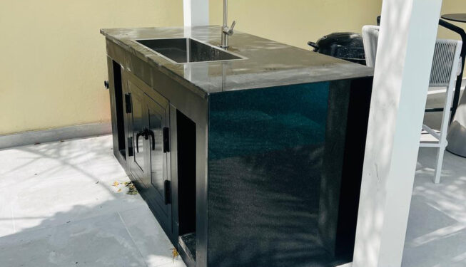 outdoor kitchen aluminum 5