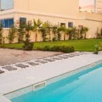 Stone hardscaping and patio construction in Dubai — Poolsco Landscaping