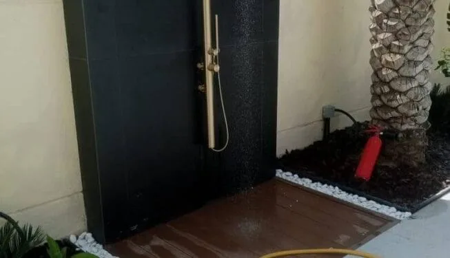 Swimming Pool & Landscaping Company in Dubai Pool water features installation in Jumeirah Village Circle Dubai — Poolsco